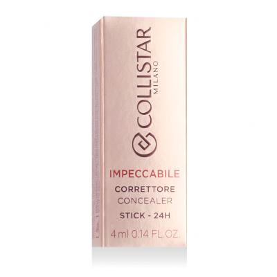 Collistar Impeccable Concealer Stick Korektor dla kobiet 4 ml Odcień 1 Ivory