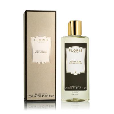 Floris White Rose Żel pod prysznic dla kobiet 250 ml