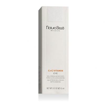 Natura Bissé C+C Vitamin Eye No-Stress Gel-Cream Krem pod oczy dla kobiet 15 ml