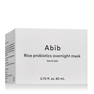 Abib Rice Probiotics Overnight Mask Barrier Jelly Maseczka do twarzy 80 ml