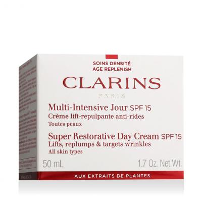 Clarins Super Restorative Day Cream SPF15 Krem do twarzy na dzień dla kobiet 50 ml