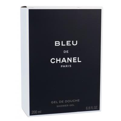 Chanel Bleu de Chanel Żel pod prysznic dla mężczyzn 200 ml Uszkodzone pudełko