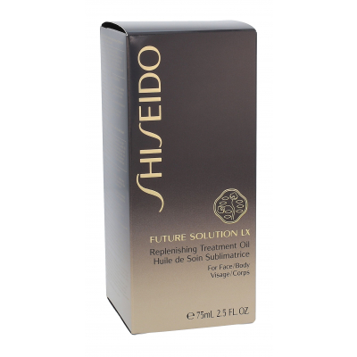 Shiseido Future Solution LX Replenishing Treatment Oil Olejek do ciała dla kobiet 75 ml