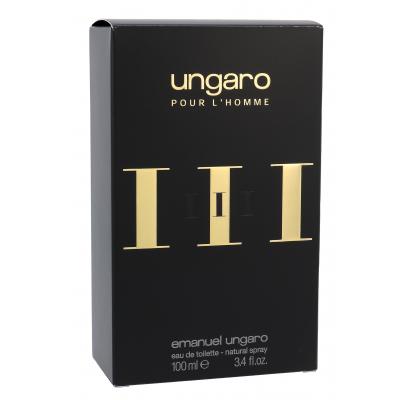 Emanuel Ungaro Ungaro Pour L´Homme III Woda toaletowa dla mężczyzn 100 ml Uszkodzone pudełko
