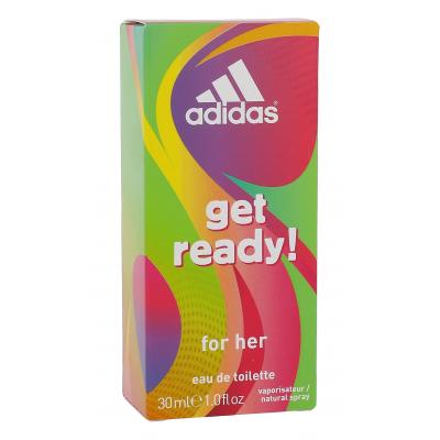 Adidas Get Ready! For Her Woda toaletowa dla kobiet 30 ml Uszkodzone pudełko