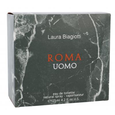 Laura Biagiotti Roma Uomo Woda toaletowa dla mężczyzn 125 ml Uszkodzone pudełko