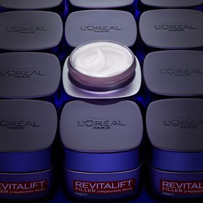 L&#039;Oréal Paris Revitalift Filler HA Krem na noc dla kobiet 50 ml