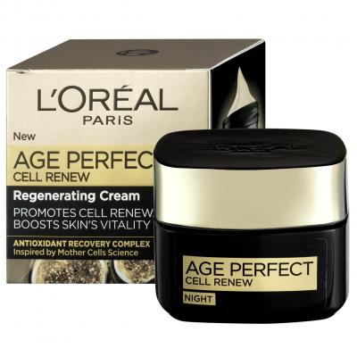 L&#039;Oréal Paris Age Perfect Cell Renew Krem na noc dla kobiet 50 ml