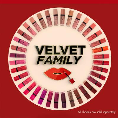BOURJOIS Paris Rouge Edition Velvet Pomadka dla kobiet 7,7 ml Odcień 19 Jolie-De-Vin
