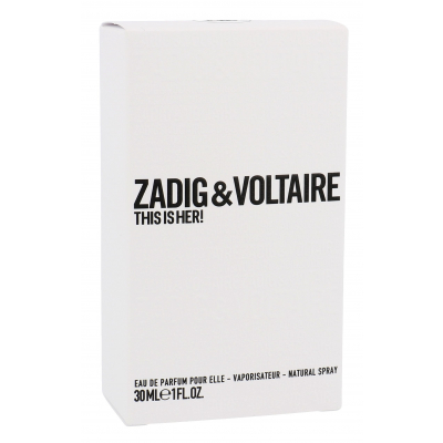 Zadig &amp; Voltaire This is Her! Woda perfumowana dla kobiet 30 ml
