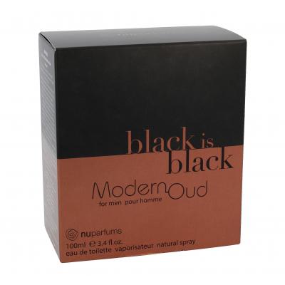 Nuparfums Black is Black Modern Oud Woda toaletowa dla mężczyzn 100 ml