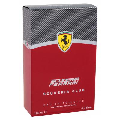 Ferrari Scuderia Ferrari Scuderia Club Woda toaletowa dla mężczyzn 125 ml Uszkodzone pudełko
