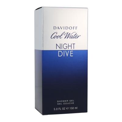 Davidoff Cool Water Night Dive Żel pod prysznic dla mężczyzn 150 ml Uszkodzone pudełko