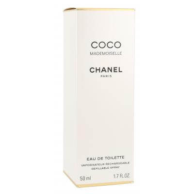 Chanel Coco Mademoiselle Woda toaletowa dla kobiet 50 ml Uszkodzone pudełko