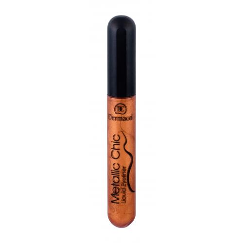 Dermacol Metallic Chic 6 ml eyeliner dla kobiet 2 Bronze