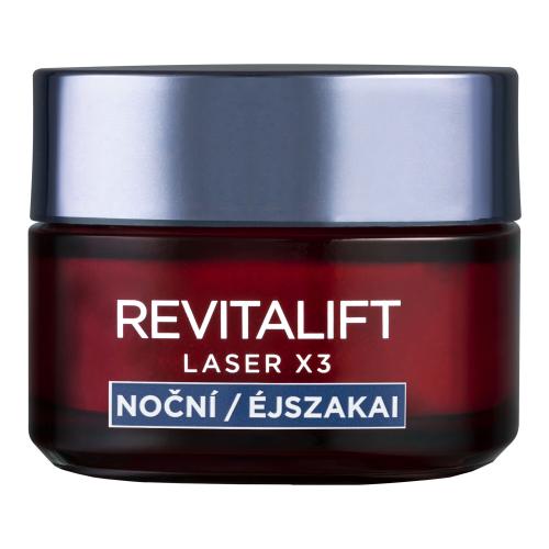 L’Oréal Paris Revitalift Laser X3 regenerujący krem na noc przeciw starzeniu się skóry 50 ml