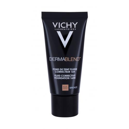 Vichy Dermablend podkład korygujący z filtrem UV odcień 55 Bronze 30 ml