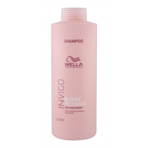 Wella Professionals Invigo Blonde Recharge szampon ochronny do włosów blond Cool Blond 1000 ml