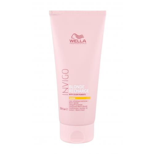 Wella Professionals Invigo Blonde Recharge odżywka wzmacniająca kolor włosów blond odcień Warm 200 ml