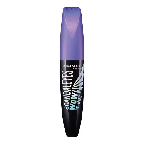 Rimmel ScandalEyes WOW Wings tusz podkręcający i zwiększający objętość rzęs odcień 003 Extreme Black 12 ml