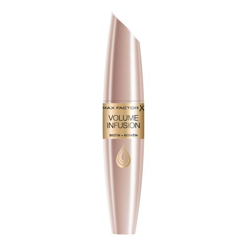 Max Factor Volume Infusion tusz do rzęs z keratyną z biotyną odcień 02 Black/Brown 13.1 ml