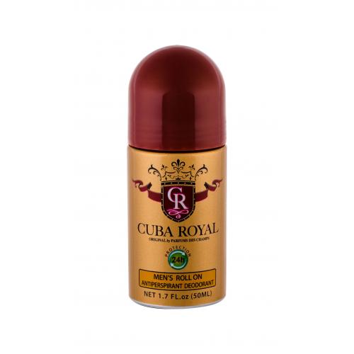 Cuba Royal dezodorant roll-on dla mężczyzn 50 ml