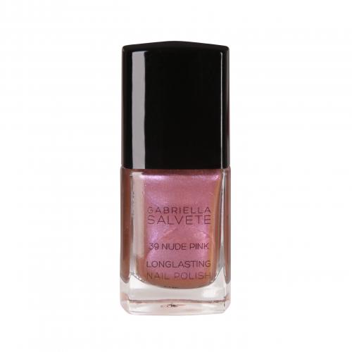 Gabriella Salvete Longlasting Enamel lakier do paznokci z efektem holograficznym odcień 39 Nude Pink 11 ml