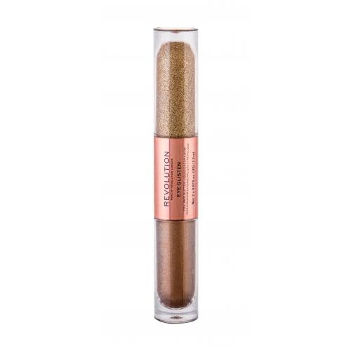 Makeup Revolution Eye Glisten cienie do powiek w płynie odcień Dreamland 2x2,2 ml