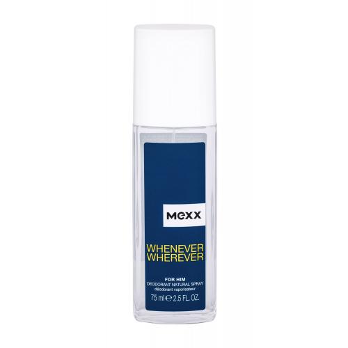 Mexx Whenever Wherever dezodorant z atomizerem dla mężczyzn 75 ml
