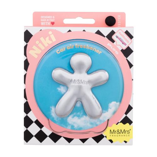 Mr & Mrs Fragrance Niki Pure zapach do samochodu napełnialny 1 szt.
