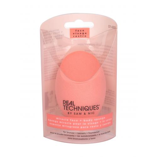 Real Techniques Miracle Face & Body Sponge Gąbka do makijażu 1 szt.