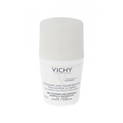 Vichy Deodorant 48h dezodorant roll-on do skóry wrażliwej i podrażnionej 50 g