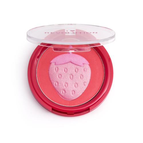 I Heart Revolution Fruity Blusher pudrowy róż Strawberry 10,25 g