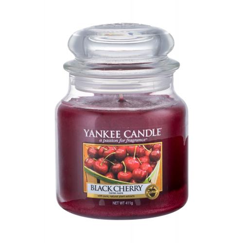Yankee Candle Black Cherry świeczka zapachowa 411 g