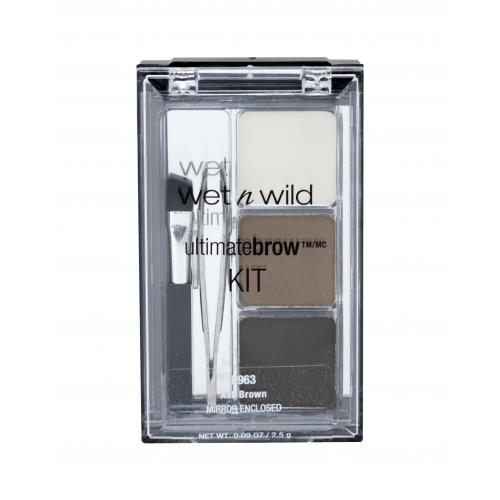 wet n wild Ultimate Brow Kit Paleta do brwi 2.5 g Ash Brown