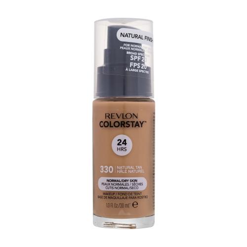 Revlon Colorstay Normal Dry Skin SPF20 30 ml podkład dla kobiet 330 Natural Tan