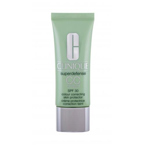 Clinique Superdefense™ CC Cream SPF 30 krem CC SPF 30 odcień 03 Light Medium 40 ml