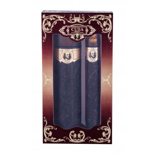 Cuba Gold zestaw Edt 100 ml + Edt 35 ml dla mężczyzn