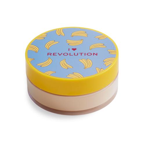 I Heart Revolution Baking Powder transparentny puder odcień Banana 22 g