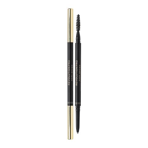 Revolution PRO Define And Fill Brow Pencil precyzyjny ołówek do brwi odcień Dark Brown 0.1 g