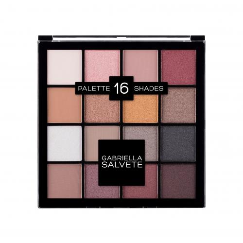 Gabriella Salvete Palette 16 Shades 20,8 g cienie do powiek dla kobiet 02 Pink