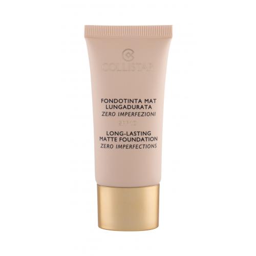 Collistar Long-Lasting Matte Foundation długotrwały podkład matujący SPF 10 odcień 1 Ivory 30 ml