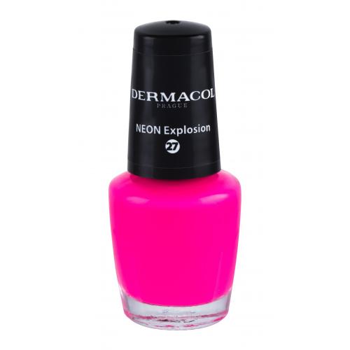 Dermacol Neon neonowy lakier do paznokci odcień 27 Explosion 5 ml