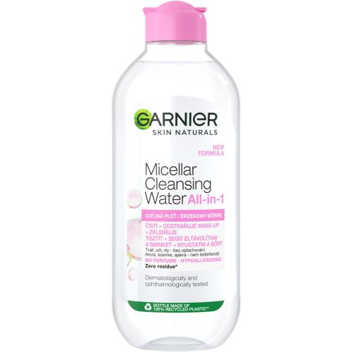 Garnier Skin Naturals Płyn Micelarny 3w1 woda micelarna dla cery wrażliwej 400 ml