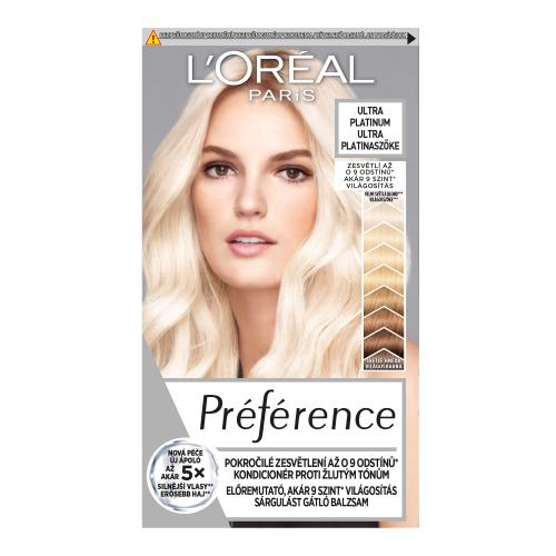 L’Oréal Paris Préférence Cool Blondes farba do włosów odcień Ultra Platinum 1 szt.