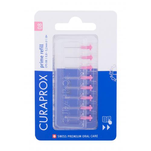 Curaprox Prime Refill zestaw zapasowych szczoteczek międzyzębowych CPS 08 0,8 - 3,2 mm 8 ks 1 szt.