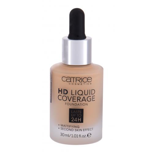 Catrice HD Liquid Coverage podkład odcień 036 Hazelnut Beige 30 ml