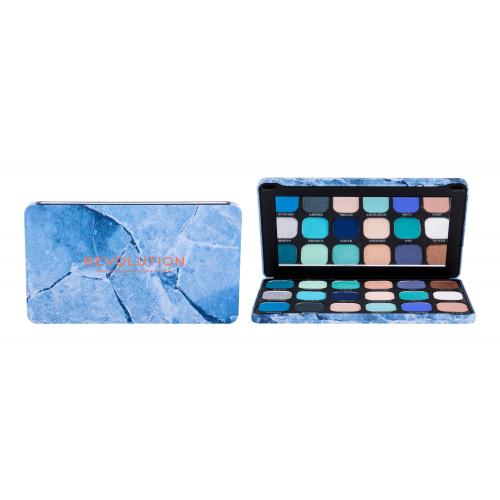 Makeup Revolution Forever Flawless paleta cieni do powiek odcień Ice 18 x 1.1 g