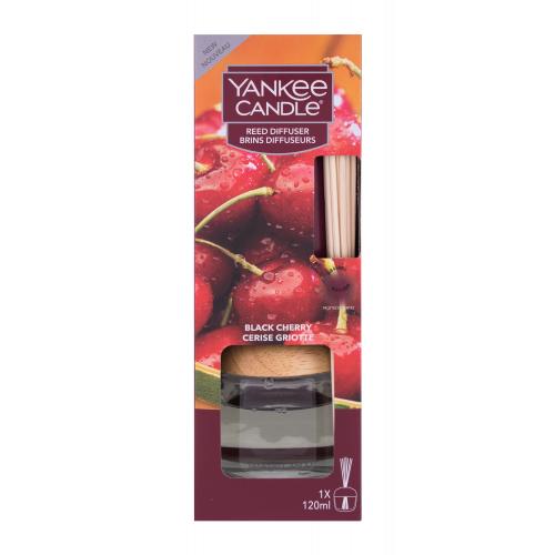 Yankee Candle Black Cherry dyfuzor zapachowy z napełnieniem 120 ml