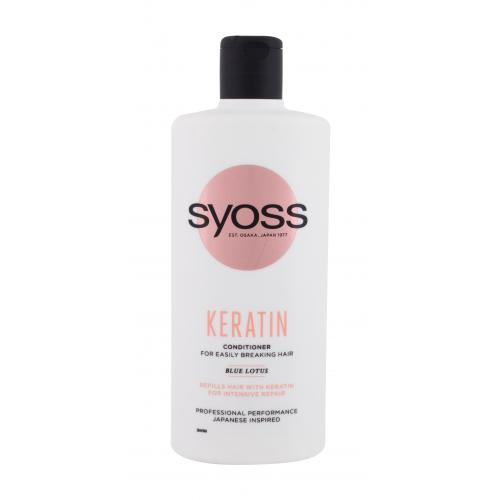 Syoss Intense Keratin odżywka do włosów osłabionych, łamliwych 440 ml